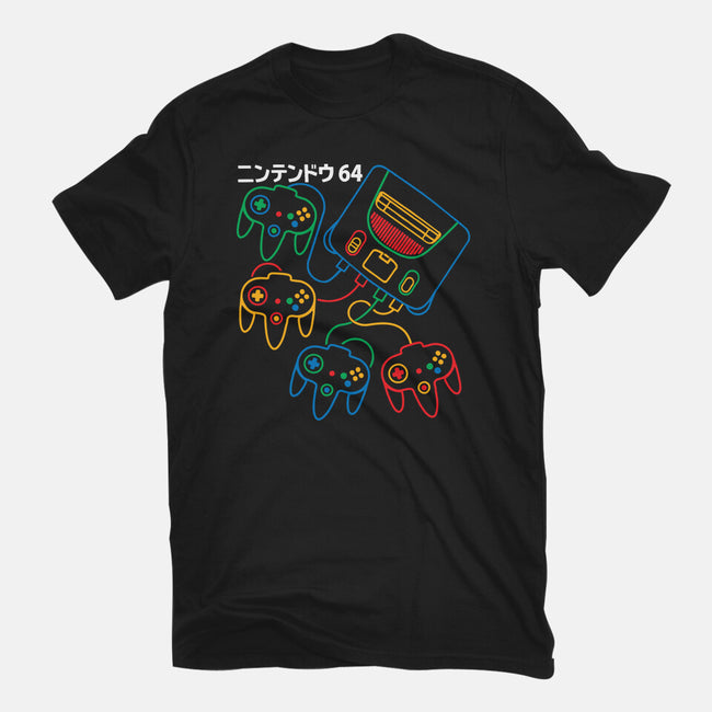 Retro N64-Unisex-Basic-Tee-dalethesk8er