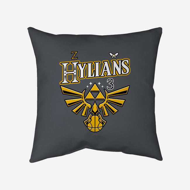 Hylians Jersey-None-Removable Cover-Throw Pillow-estudiofitas