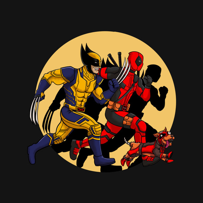 The Adventure Of Deapool And Wolverine-Mens-Heavyweight-Tee-sin9lefighter