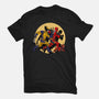 The Adventure Of Deapool And Wolverine-Womens-Fitted-Tee-sin9lefighter