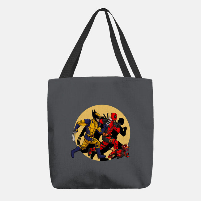 The Adventure Of Deapool And Wolverine-None-Basic Tote-Bag-sin9lefighter
