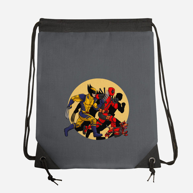 The Adventure Of Deapool And Wolverine-None-Drawstring-Bag-sin9lefighter