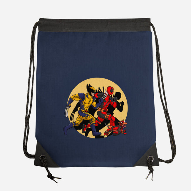 The Adventure Of Deapool And Wolverine-None-Drawstring-Bag-sin9lefighter