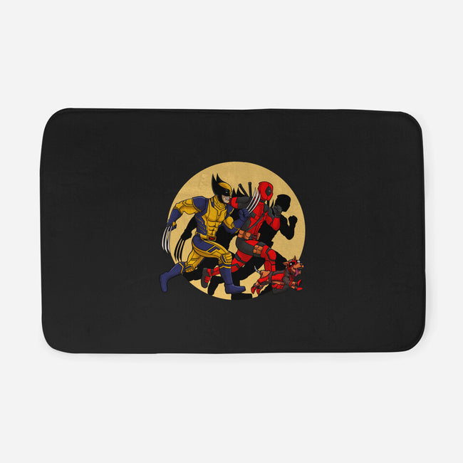 The Adventure Of Deapool And Wolverine-None-Memory Foam-Bath Mat-sin9lefighter