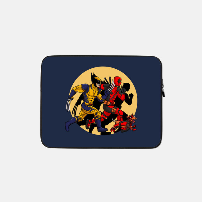 The Adventure Of Deapool And Wolverine-None-Zippered-Laptop Sleeve-sin9lefighter