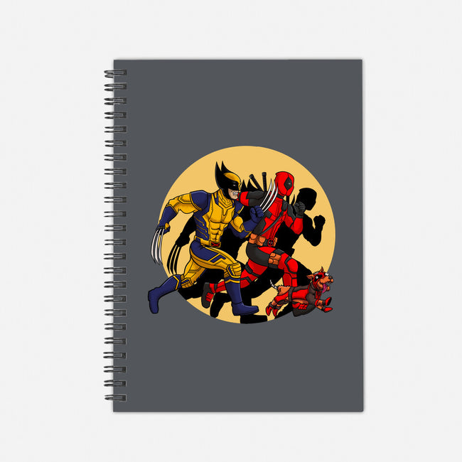 The Adventure Of Deapool And Wolverine-None-Dot Grid-Notebook-sin9lefighter