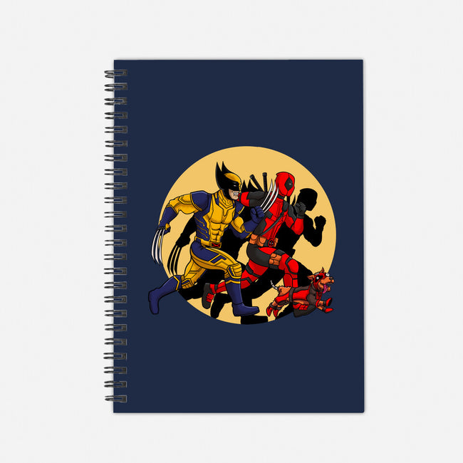 The Adventure Of Deapool And Wolverine-None-Dot Grid-Notebook-sin9lefighter