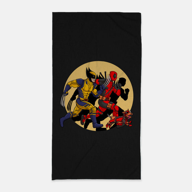 The Adventure Of Deapool And Wolverine-None-Beach-Towel-sin9lefighter