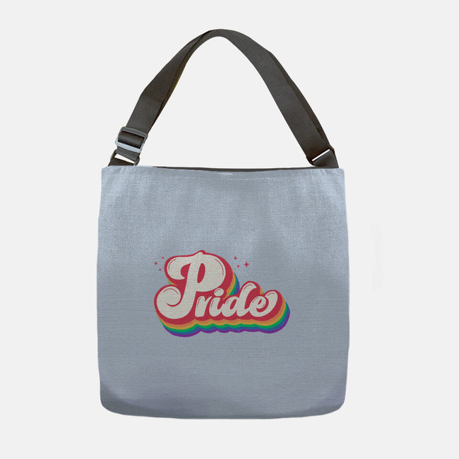 Pride Vintage Text-None-Adjustable Tote-Bag-xMorfina