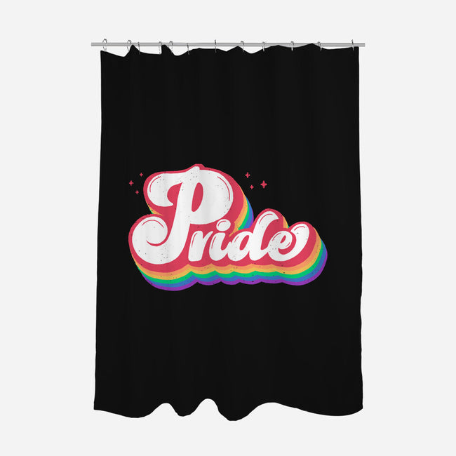 Pride Vintage Text-None-Polyester-Shower Curtain-xMorfina