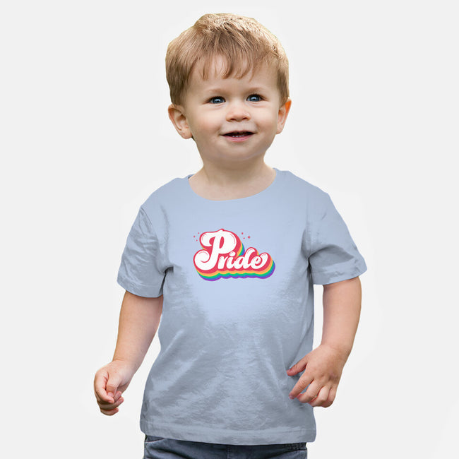 Pride Vintage Text-Baby-Basic-Tee-xMorfina