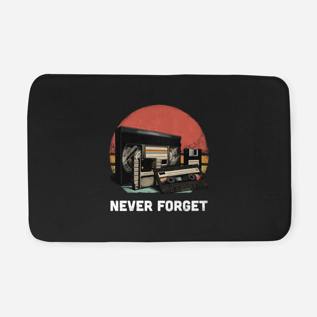 Never Forget Cassette-None-Memory Foam-Bath Mat-GoshWow