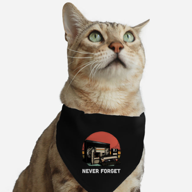 Never Forget Cassette-Cat-Adjustable-Pet Collar-GoshWow