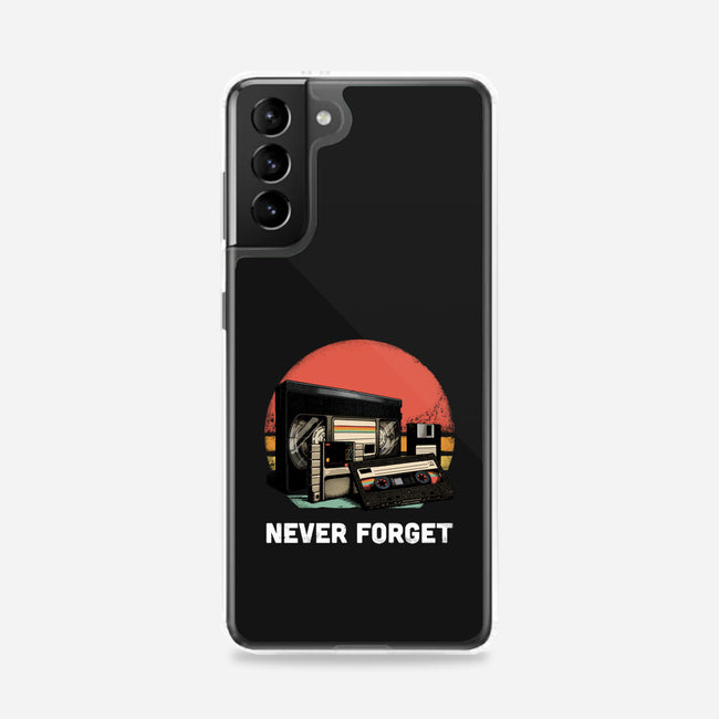 Never Forget Cassette-Samsung-Snap-Phone Case-GoshWow