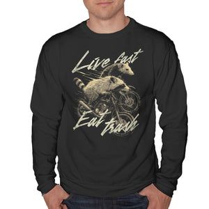 Raccoon Live Fast Eat Trash