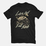 Raccoon Live Fast Eat Trash-Unisex-Basic-Tee-GoshWow