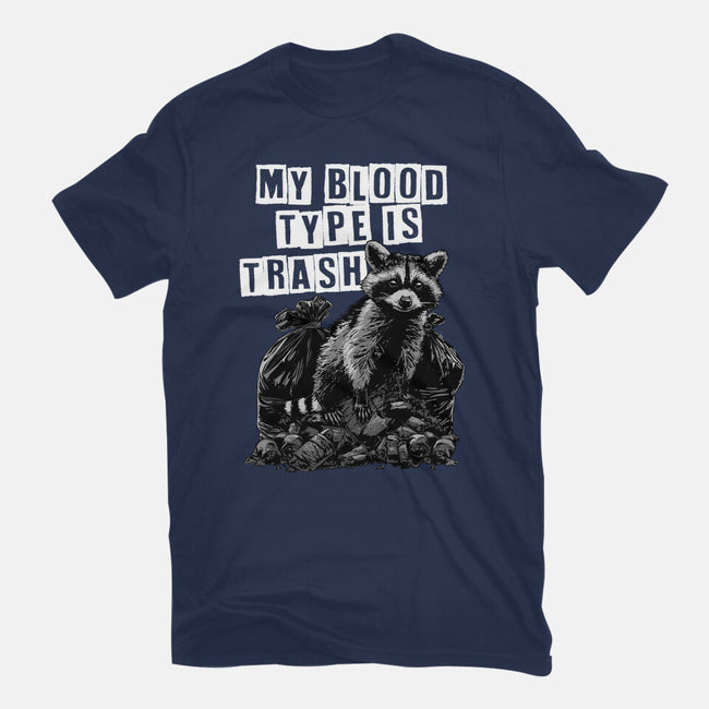 Trash Blood Type-Mens-Premium-Tee-GoshWow