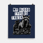 Trash Blood Type-None-Matte-Poster-GoshWow