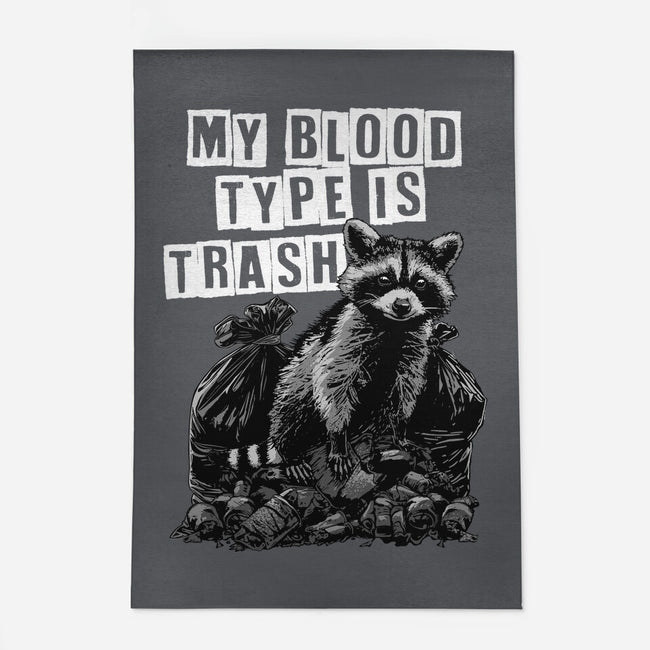 Trash Blood Type-None-Indoor-Rug-GoshWow