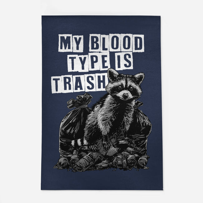 Trash Blood Type-None-Indoor-Rug-GoshWow