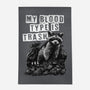 Trash Blood Type-None-Outdoor-Rug-GoshWow