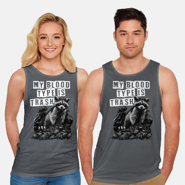 Trash Blood Type-Unisex-Basic-Tank-GoshWow