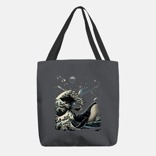 Cosmic Kanagawa-None-Basic Tote-Bag-GoshWow