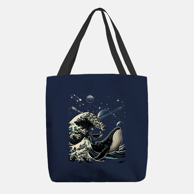 Cosmic Kanagawa-None-Basic Tote-Bag-GoshWow