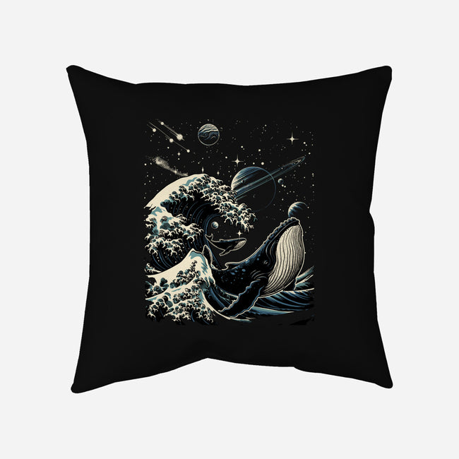 Cosmic Kanagawa-None-Non-Removable Cover w Insert-Throw Pillow-GoshWow