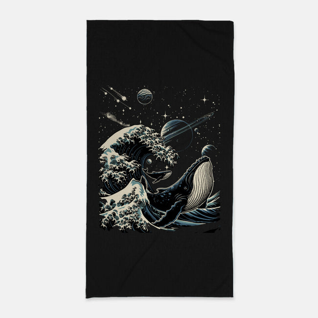 Cosmic Kanagawa-None-Beach-Towel-GoshWow