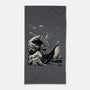 Cosmic Kanagawa-None-Beach-Towel-GoshWow