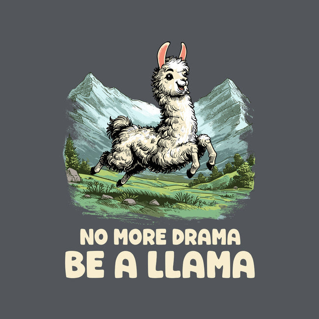 Drama Llama-None-Removable Cover-Throw Pillow-GoshWow