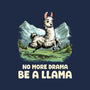 Drama Llama-None-Glossy-Sticker-GoshWow
