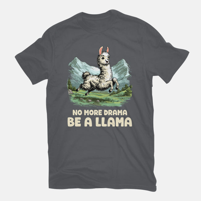 Drama Llama-Womens-Basic-Tee-GoshWow