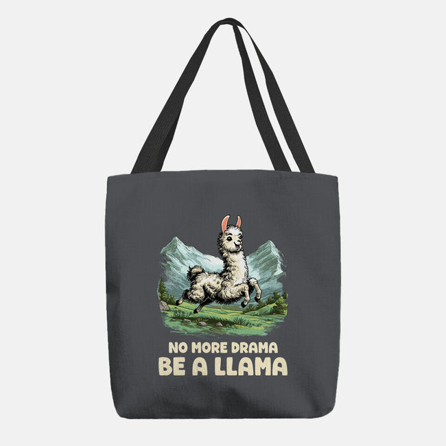 Drama Llama-None-Basic Tote-Bag-GoshWow