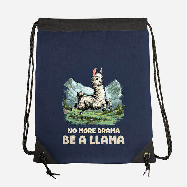 Drama Llama-None-Drawstring-Bag-GoshWow