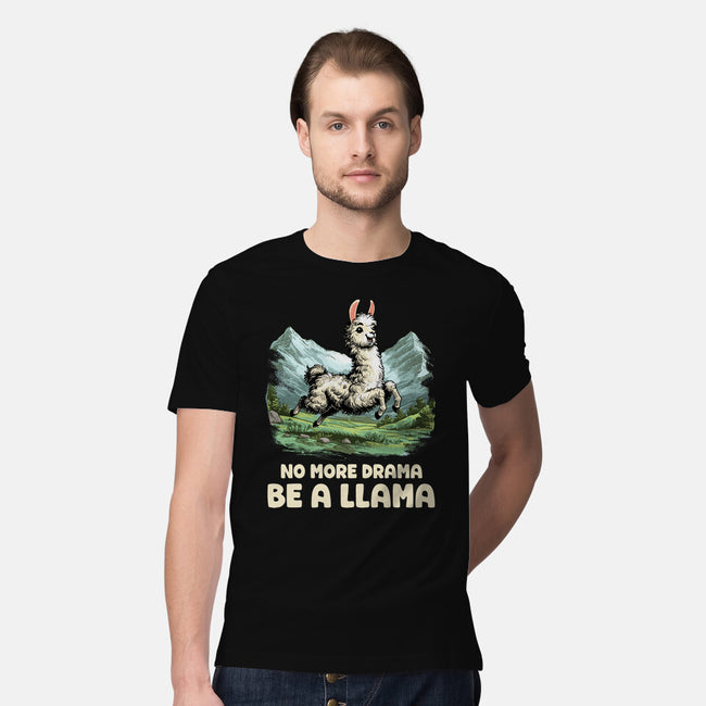 Drama Llama-Mens-Premium-Tee-GoshWow