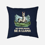 Drama Llama-None-Non-Removable Cover w Insert-Throw Pillow-GoshWow