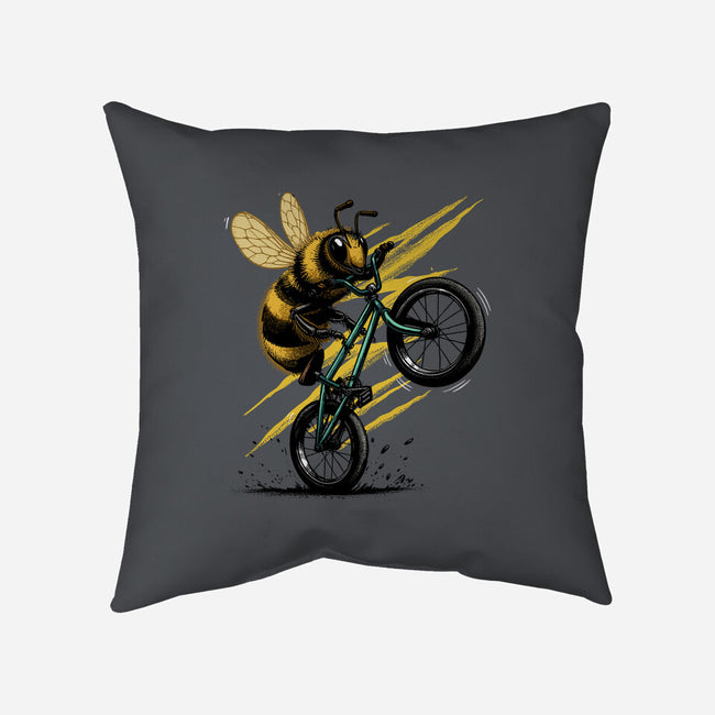 Buzzcycle-None-Removable Cover-Throw Pillow-GoshWow