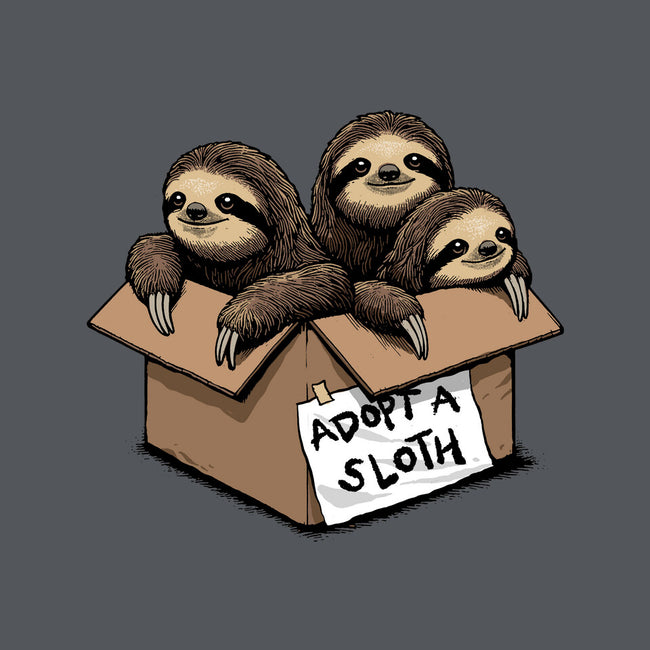 Adopt A Sloth-None-Drawstring-Bag-GoshWow