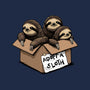 Adopt A Sloth-None-Glossy-Sticker-GoshWow
