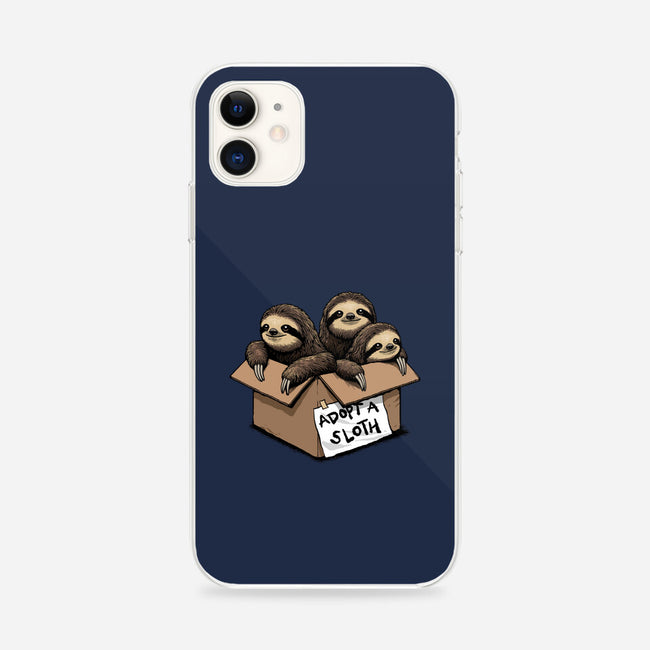 Adopt A Sloth-iPhone-Snap-Phone Case-GoshWow