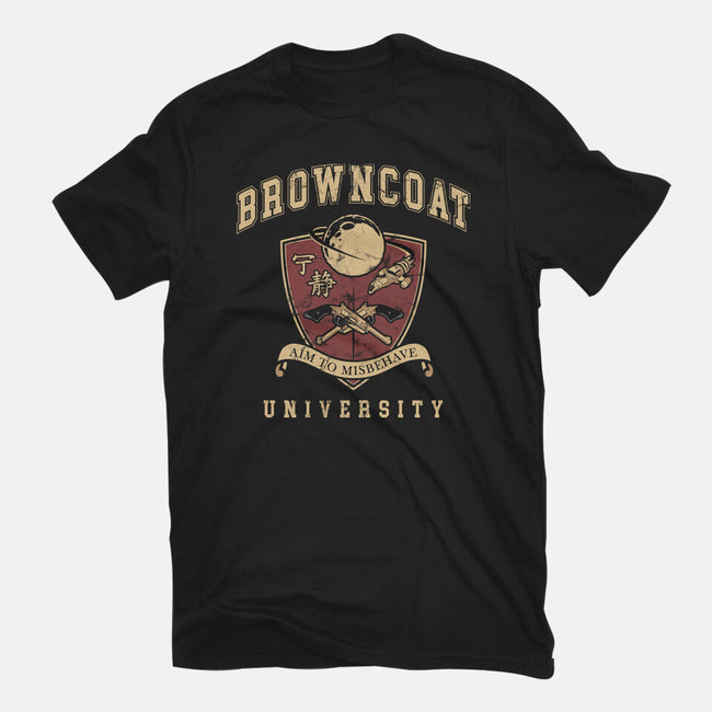 Browncoat University-Womens-Basic-Tee-ACraigL