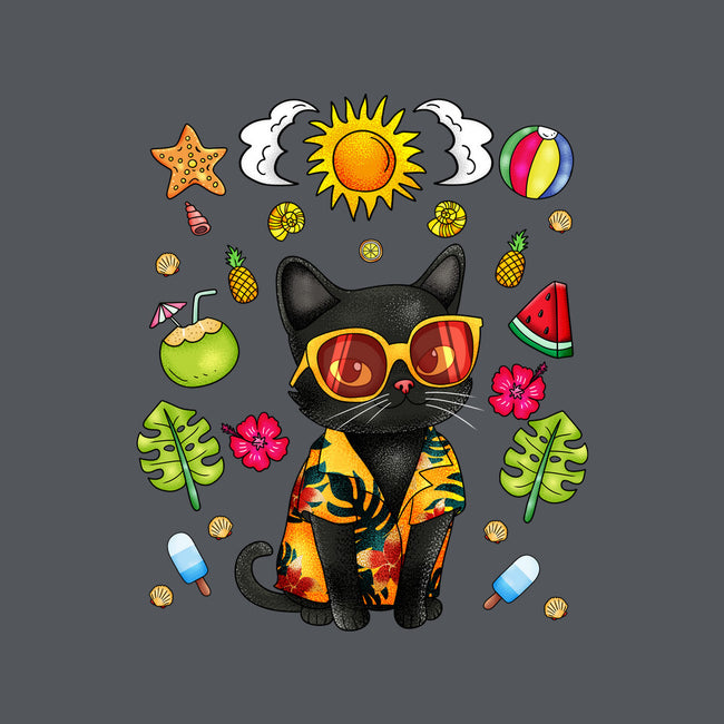 Summer Black Cat-Samsung-Snap-Phone Case-JamesQJO