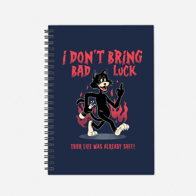 Black Cat Rules-None-Dot Grid-Notebook-alfbocreative