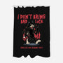 Black Cat Rules-None-Polyester-Shower Curtain-alfbocreative