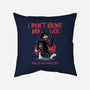 Black Cat Rules-None-Removable Cover w Insert-Throw Pillow-alfbocreative