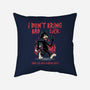 Black Cat Rules-None-Removable Cover-Throw Pillow-alfbocreative