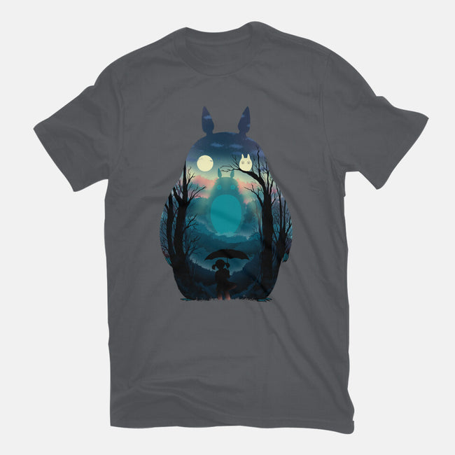 Finding Totoro-Mens-Basic-Tee-alfbocreative