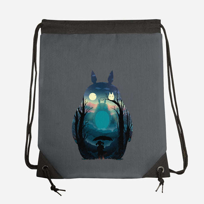 Finding Totoro-None-Drawstring-Bag-alfbocreative